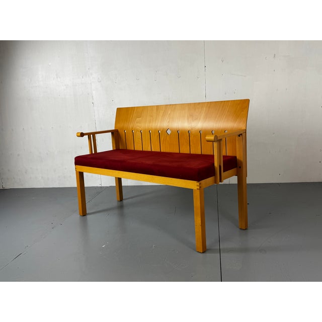 Modernist Sculptural Sofa by Arno Votteler for Bisterfeld and Weiss, 1980s For Sale - Image 10 of 14