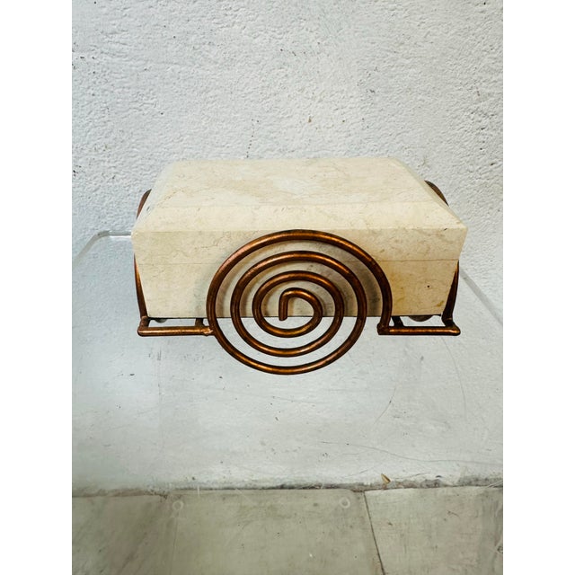 Stone Midcentury Modern Decorative Box For Sale - Image 7 of 11