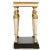 Gustavian (Swedish) Swedish Gustavian Marble Top Egyptian Pharaoh Mask Pier Table Circa 1820 For Sale - Image 3 of 12
