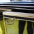 Decorated Glass Vanity with Mirror and Gilt Inserts For Sale - Image 6 of 18