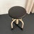 Early 2oth Century Industrial Painted Steel Adjustable Apothecary Swivel Stool For Sale - Image 4 of 6