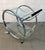 Mid-Century Glass and Chrome Bar Cart by George Mulhaser for Dia For Sale In New York - Image 6 of 12