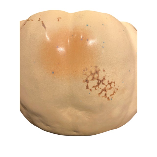 Early 21st Century Patricia Garrett Studio Art Pottery Pumpkin Lidded Bowl Berkeley, California For Sale - Image 5 of 15