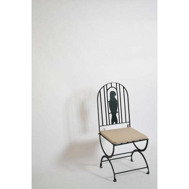 Wrought Iron Bird Cage Chairs, 1960s., Set of 2 For Sale - Image 4 of 6