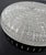 Vintage French Patterned Glass Flush Mount For Sale - Image 10 of 16