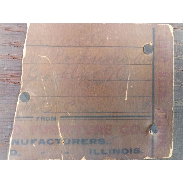 Jacobean Antique Rockford Walnut Trestle Dining Table Sale 1279 For Sale - Image 9 of 10