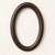 Vintage 1930 Oval Wood Picture or portrait display Wall Frame Faux Tortoise Shell Wall Decor A warm, classic oval wall...