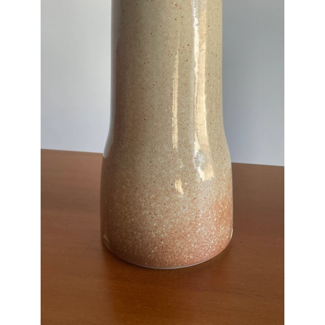 A large vase designed by Jane and Gordon Martz for Marshall Studios in a blush/ rose glaze. Famous for their highly...