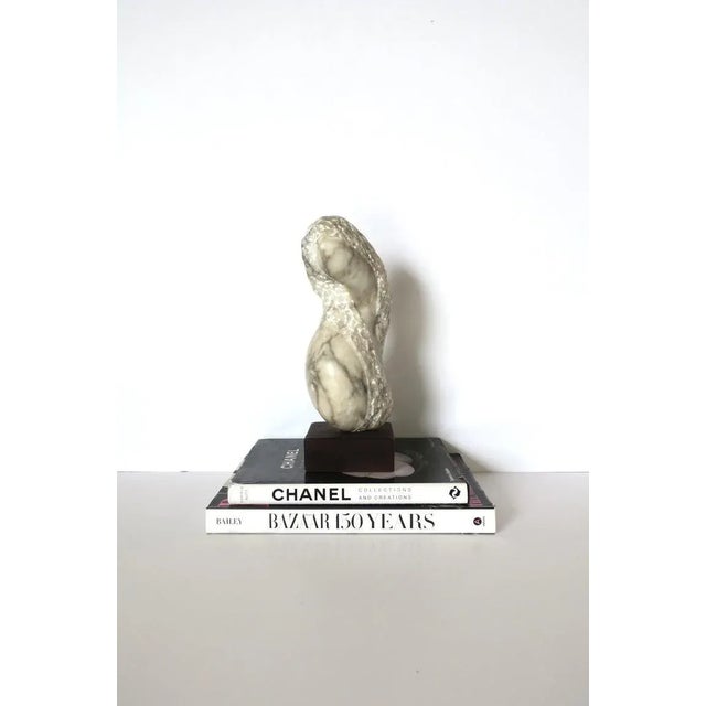 Organic Modern Alabaster Marble Sculpture For Sale - Image 9 of 12