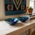 Stangl Vintage Stangl Coastal Art Pottery Mediterranean Blue Green Bowls - Pair For Sale - Image 4 of 12