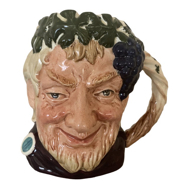 1970s Royal Doulton Character Jug ''Bacchus'' D6505 For Sale