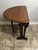 Vintage Drop-Leaf Gateleg Table With Turned Legs & Casters For Sale - Image 4 of 10