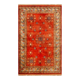 Nazmiyal Collection Vintage Silk Khotan Rug For Sale