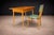 Console With Drawer and Chair in Hardwood, Unknown, 1950s For Sale - Image 9 of 15