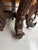 Indian Carved Hardwood Revolving Table For Sale - Image 4 of 8