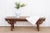 19th Century Scrolled Elm Bench For Sale - Image 10 of 10