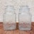American Pair of Vintage Crystal Glass Jars With Lids For Sale - Image 3 of 12