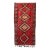 Moroccan Vintage Red Rug - 3'8" X 7'4" Ft For Sale