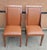 Set of Four Constantini Pietro Rosewood and Leather Upholstered Dining Chairs For Sale In Washington DC - Image 6 of 11