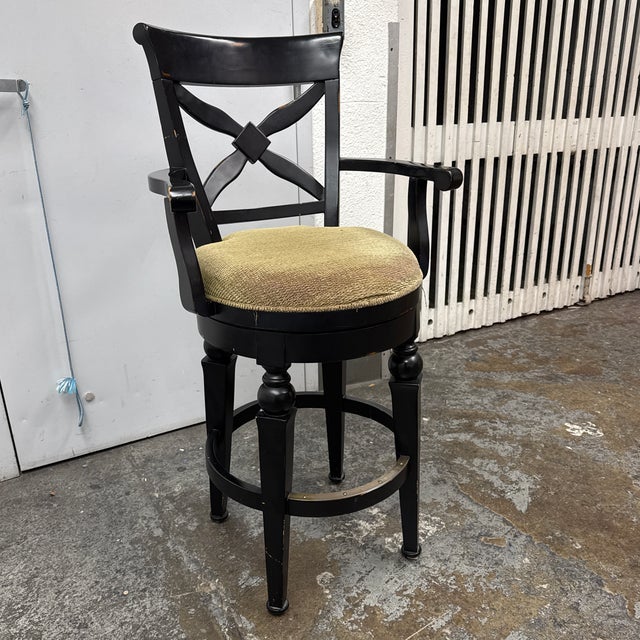 Frontgate Lille Bar Stool For Sale - Image 4 of 12