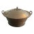Early 20th Century Extra Large Galvanized Dough Rising Bowl For Sale