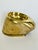 Late 19th Century Antique Victorian Brass-Mounted Taxidermy Horse Hoof Memorabilia Catchall For Sale - Image 5 of 10