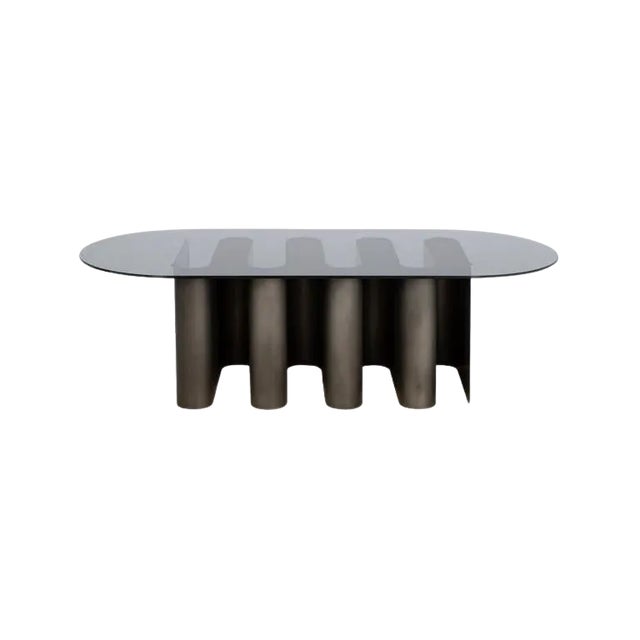 Tavolino2 Smoky Grey Side Table from Pulpo For Sale