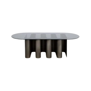 Tavolino2 Smoky Grey Side Table from Pulpo