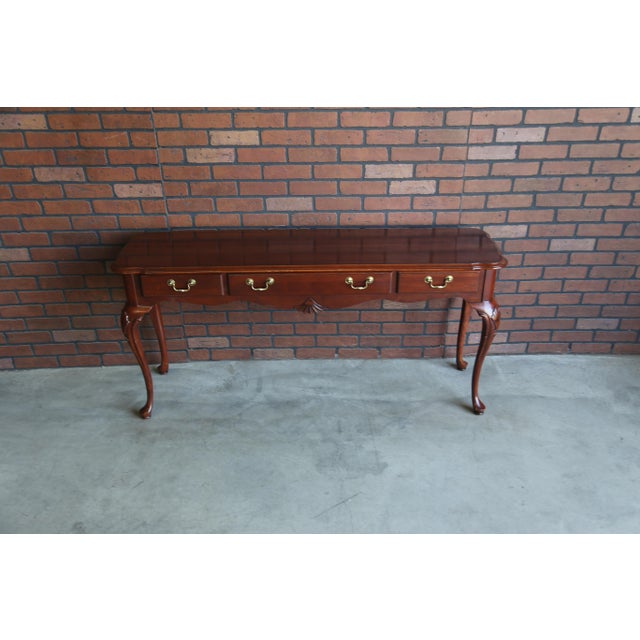 Ethan Allen Court Sofa Table Chairish