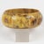 1940s Banana and Chocolate Bakelite Bracelet Bangle with Carving For Sale - Image 5 of 7