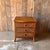 Vintage Wicker Bedside Table with Drawers For Sale - Image 6 of 6