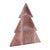 Kenneth Ludwig Chicago Wood Christmas Tree Divided Serving Tray 16"L For Sale - Image 4 of 4