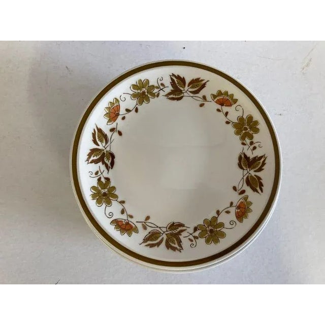 Midcentury Vintage Mikasa Cera-Stone , Salad /Dessert Plates S-12 7.65" D Excellent condition.