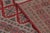 Red Vintage Bokhara Rug, RIch Red With Pink Geometric Patterns - Rug & Kilim For Sale - Image 8 of 8