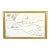 Mid 20th Century Pablo Picasso Lithograph "Sleeping Woman" Large 41.5" Gold Frame Art Decor For Sale