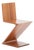 Mid-Century Modern Zig Zag Chair in Wood from Gerrit Thomas Rietveld For Sale