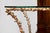 Pair of Midcentury Gilt Bronze Glass Tops Console Tables with Faux Bois Motifs For Sale - Image 12 of 12