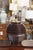Pair of Ribbed Mahogany Table Lamps For Sale In West Palm - Image 6 of 8