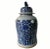 Oriental Blue and White Decorative Porcelain Ginger Jar For Sale - Image 12 of 12
