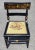 A charming Early American style Stencil Decorated, Parcel Gilt and Ebonized Side Chair with clean Needlepoint work...