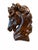Vintage Ralph Lauren Style Ceramic Horse Head Bust Sculpture For Sale In San Diego - Image 6 of 6