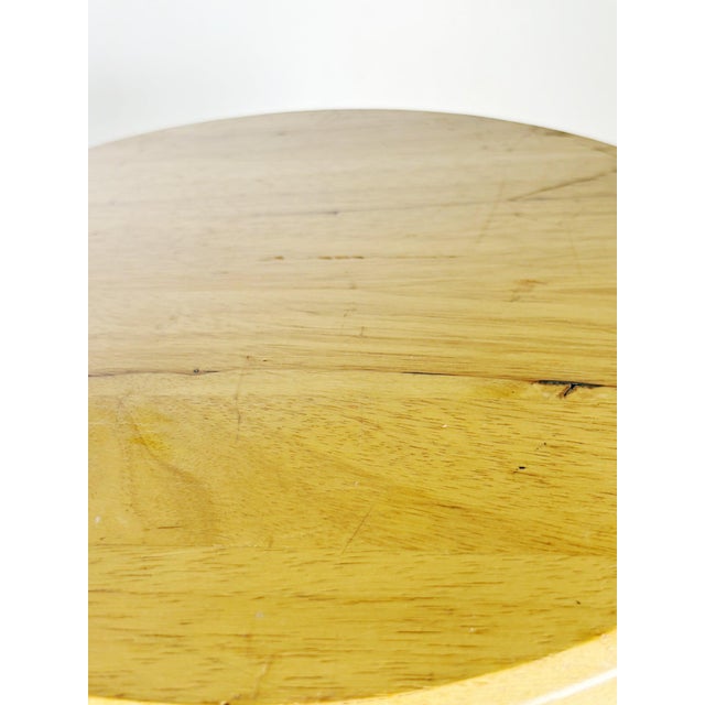 Wooden Stool from Roger Tallon, France, 1970 For Sale - Image 9 of 18