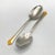 Late 20th Century Oneida Cube “Golden Damask Rose” Stainless Flatware 50 Pieces (Service for 9 With Hostess Pieces and Storage Chest) For Sale - Image 11 of 18