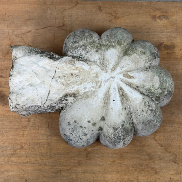 Stone Antique Holy Water Stoup in Carved Stone, 20th Century For Sale - Image 7 of 11