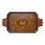 Vintage Italian Wood Inlay Tray W/Music Box For Sale