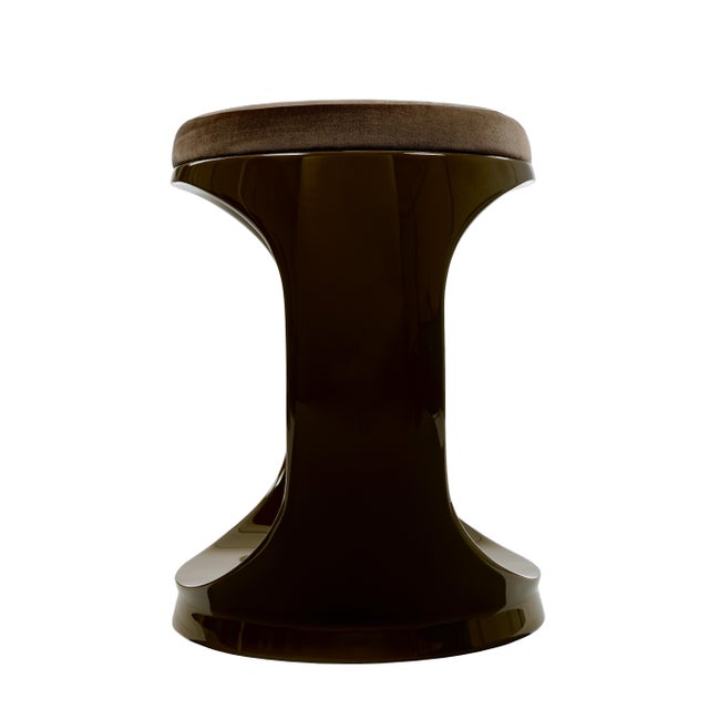 Textile Signet Ring Stool by Cyril Rumpler For Sale - Image 7 of 9