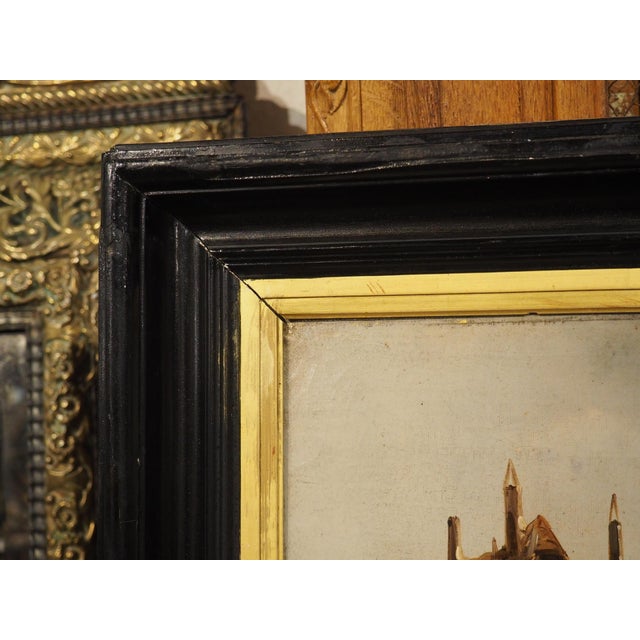 19th Century French Coastal Landscape Painting, Signed Kuwasseg For Sale - Image 4 of 18