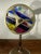 Metal Exquisite Vintage Solid Brass & Onyx-Base Dual-Wheel Kaleidoscope For Sale - Image 7 of 14