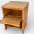 Late 20th Century Solid Oak Media Cabinet With Pull-Out Shelf For Sale - Image 11 of 17