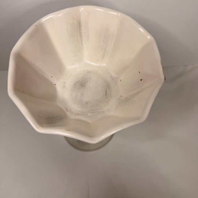 Vintage Italian Marble Cherub Pedestal Bowl Bronze Tone Brass Putti Angel Romantic Cheribum Angels Romance For Sale - Image 9 of 13